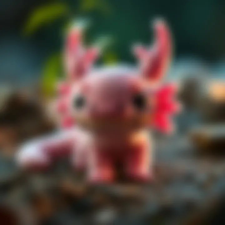 Educational benefits of axolotll plush toys