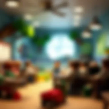 An educational Minecraft setting for learning