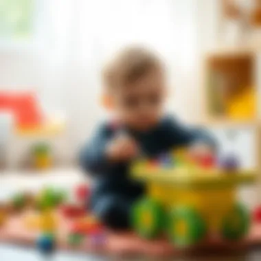 Child engaging with healthy toy alternatives