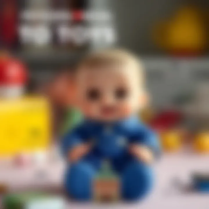 Psychological Benefits of Toy Dolls Infographic showing the psychological benefits of using toy dolls in childhood