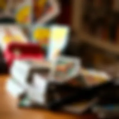 Graphical representation of market trends related to Panini card collecting