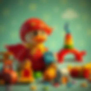 Infographic on the impact of toys on child development