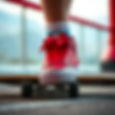 A variety of skate shoes for different age groups