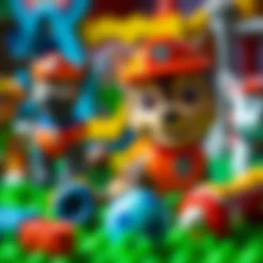 Variety of Chase toys showcasing developmental benefits