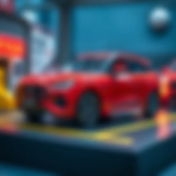 Safety standards display for Pilsan electric cars