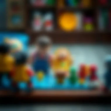 Interactive play promoting social skills