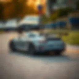 Porsche remote control car showcasing advanced features