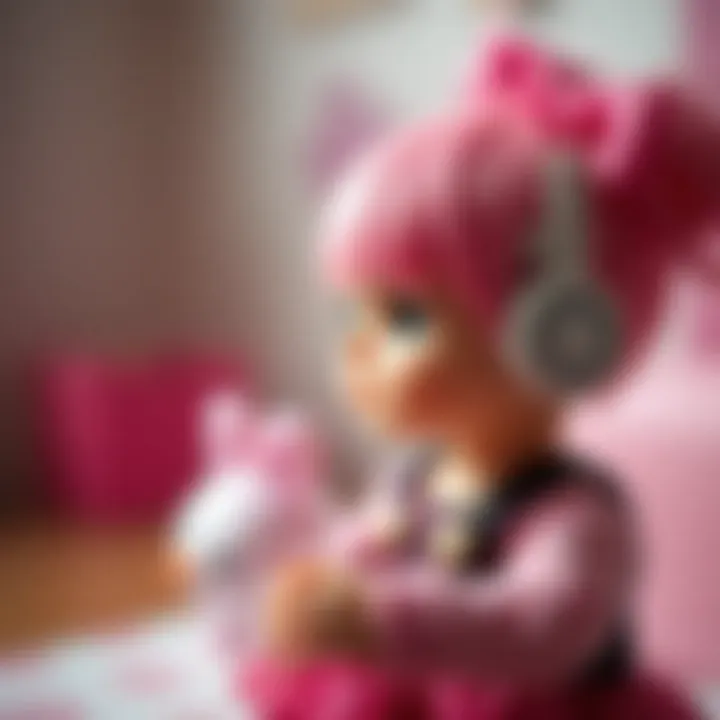 Psychological impact of the color pink on child development.