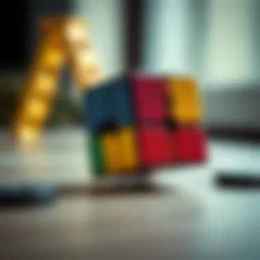 An illustration of different solution techniques for Pyraminx