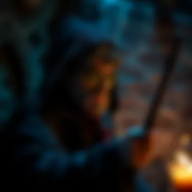 Character study of Şahgaga in a mystical setting