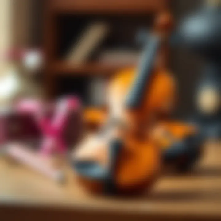 Selecting the right toy violin