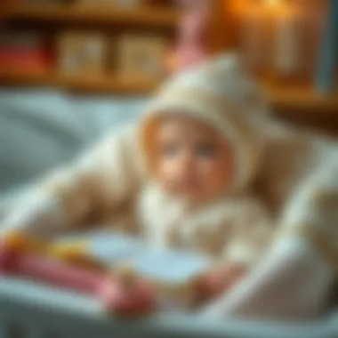 A collection of thoughtful newborn gifts