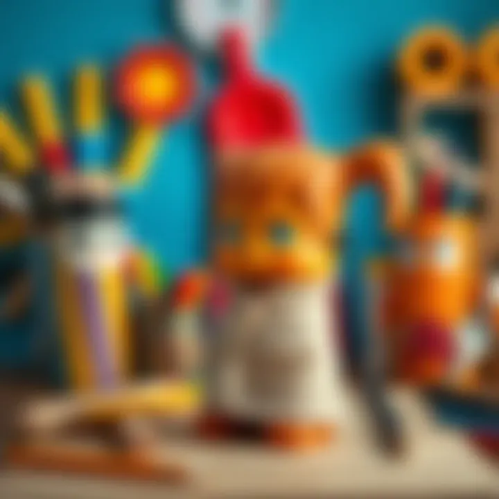 Art supplies for fostering artistic expression