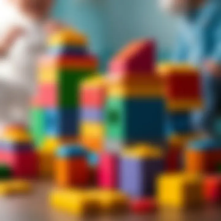 Building Blocks for Imaginative Play Colorful building blocks for creative play