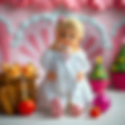 A beautifully designed Elsa Pembe toy that captivates children's imagination