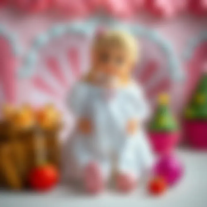 A beautifully designed Elsa Pembe toy that captivates children's imagination