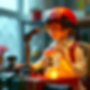 STEM toys encouraging scientific exploration