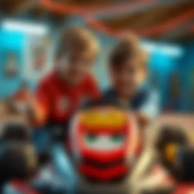 Children enjoying Uno Extreme together