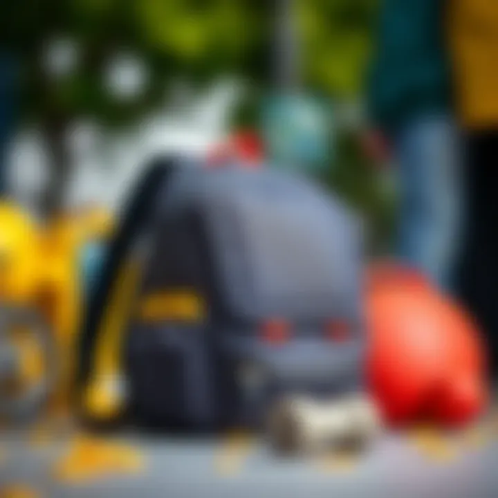 Variety of school bag models