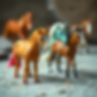 Diverse Types of Small Ponies Various types of small ponies showcasing their unique features.