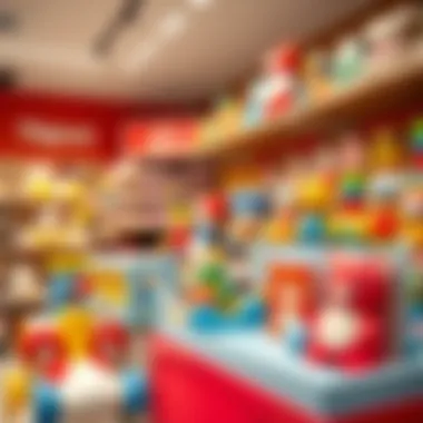 An array of trusted brands showcased in a Viaport baby store.