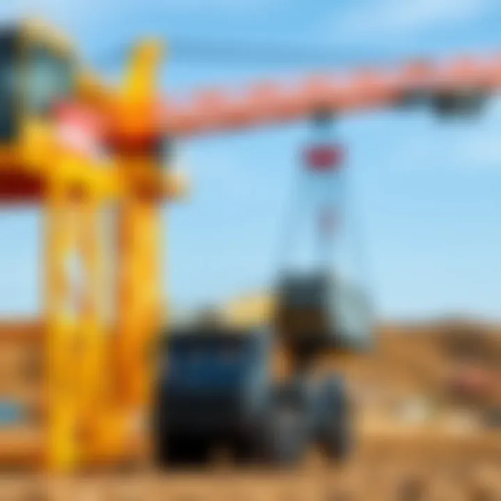 Maintenance procedures for a tower crane in the field