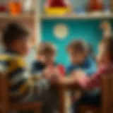 Children engaged in a fun Yes-No game session