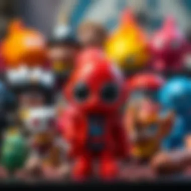 A variety of Zuru 5 Surprise collectibles